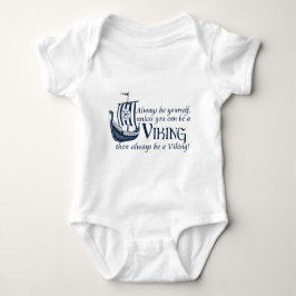 Body Para Bebé ¡Sea Viking!