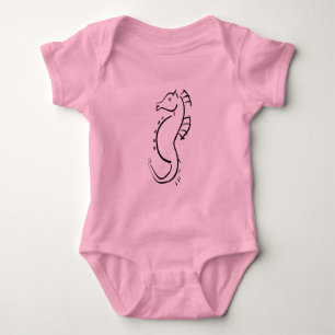 Body Para Bebé seahorse