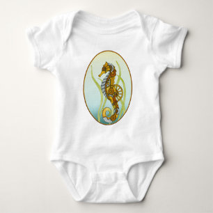 Body Para Bebé Seahorse de Steampunk