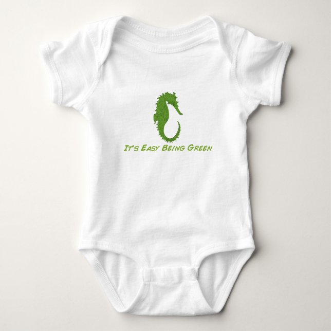 Body Para Bebé Seahorse es fácil (Anverso)