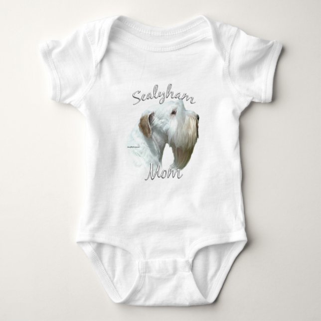 Body Para Bebé Sealyham Terrier Mom 2 (Anverso)