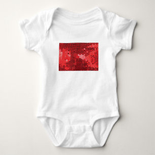 Body Para Bebé secuelas rojas brillantes