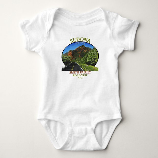 Body Para Bebé Sedona Arizona Baby Bodysuit (Anverso)