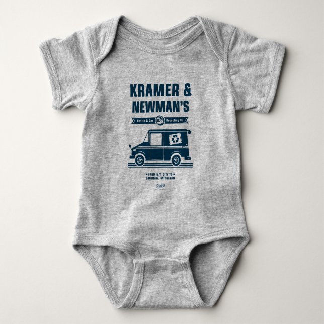 Body Para Bebé Seinfeld | Kramer & Newman's Recycling Co. (Anverso)