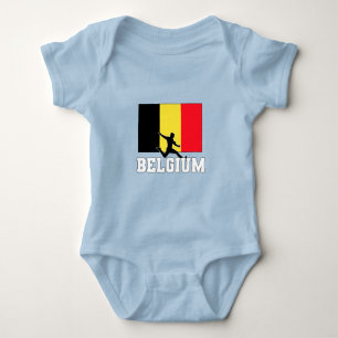Body Para Bebé Selección De Fútbol De Bélgica