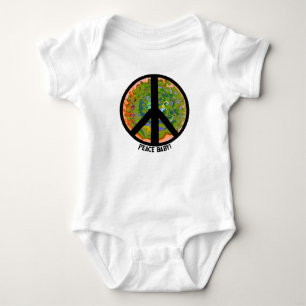 Body Para Bebé Señales de paz bebé bebé de un pedazo de regalo