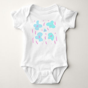 Body Para Bebé Sencillo y elegante logo personalizado aquí compañ