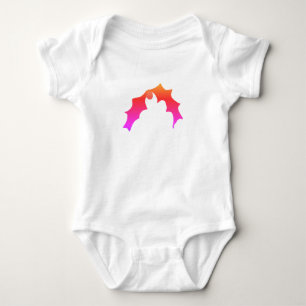 Body Para Bebé Sencillo y elegante logo personalizado aquí compañ
