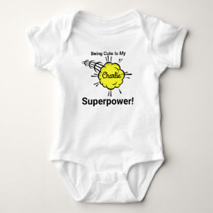 Body Para Bebé ¡Ser linda es mi superpoder!