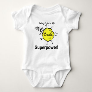 Body Para Bebé Ser lindo es mi superpoder!