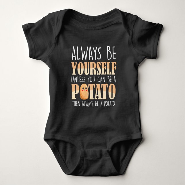 Body Para Bebé Ser siempre un agricultor de patatas (Anverso)