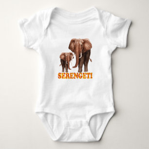 Body Para Bebé Serengeti Elephant