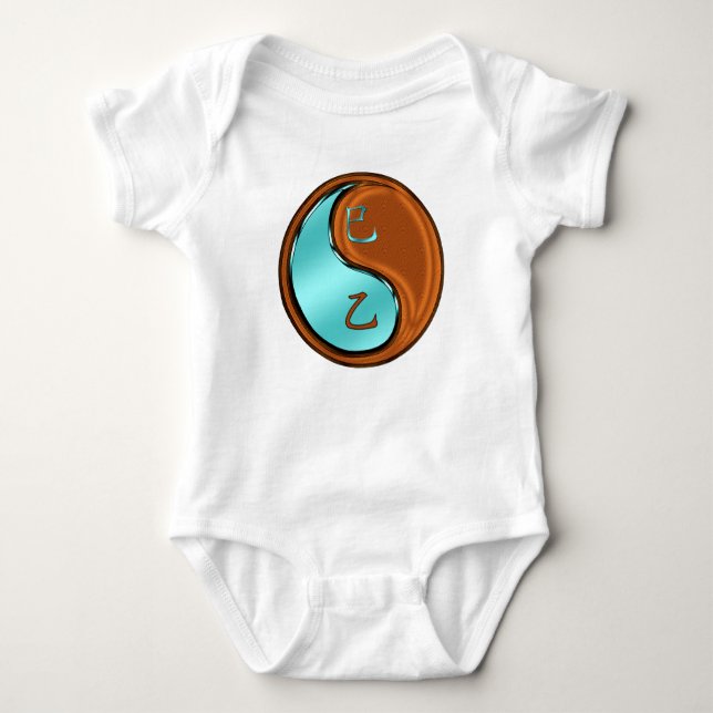 Body Para Bebé Serpiente de Madera (Anverso)