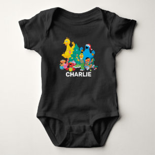 Body Para Bebé Sesame Street Amigos de Navidad