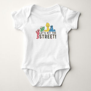 Body Para Bebé Sesame Street ¡Vamos a la calle!