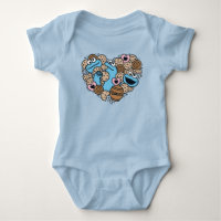 Sésamo | Cookie Monster Doodle Heart