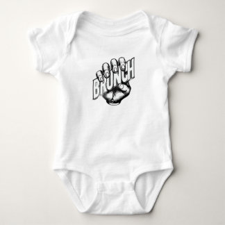 Body Para Bebé Set de bebé con gráfico "BRUNCH" negrita