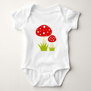 Body Para Bebé setas de sombrerillo rojo