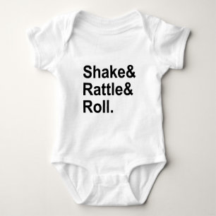 Body Para Bebé Shake Rattle & Roll Espíritu de la música Rock N