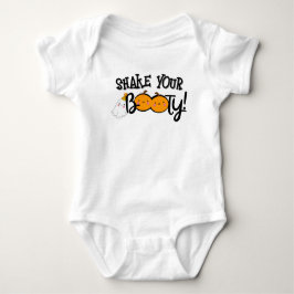 Body Para Bebé Shake Your Booty Pumpkin Halloween Baby Bodysuit