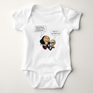 Body Para Bebé Shakespeare Hamlet, ser o no ser