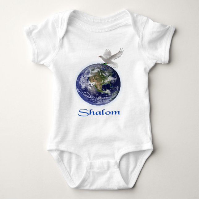 Body Para Bebé Shalom Baby Bodysuit (Anverso)