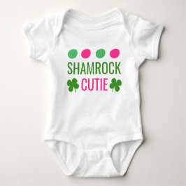 Body Para Bebé Shamrock Cutie // Cute St Patrick's Day