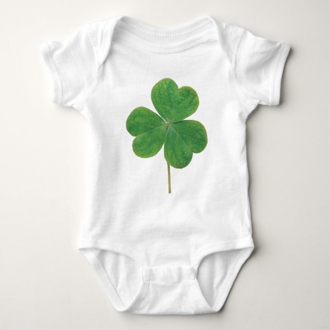 Body Para Bebé Shamrock T-Shirt (Anverso)