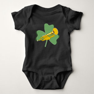 Body Para Bebé Shamrock Trumpet