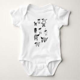 Body Para Bebé Sheep doodles