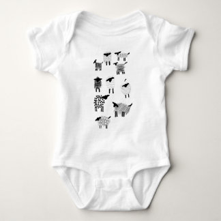 Body Para Bebé Sheep doodles