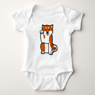 Body Para Bebé Shiba afortunado
