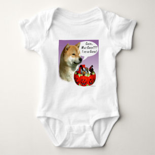 Body Para Bebé Shiba Inu Halloween Candy