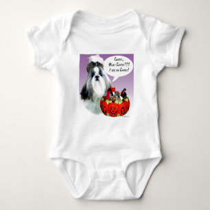 Body Para Bebé Shih Tzu (groomed) Candy de Halloween