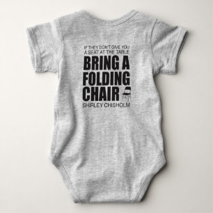 Body Para Bebé Shirley Chisholm Folding Chair