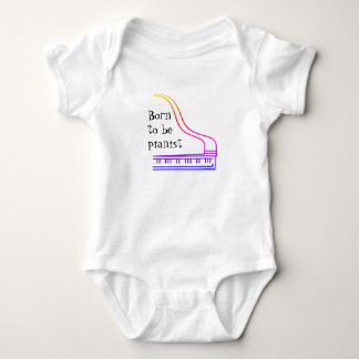 Body Para Bebé Shirt bebé pianista de Syahikmah