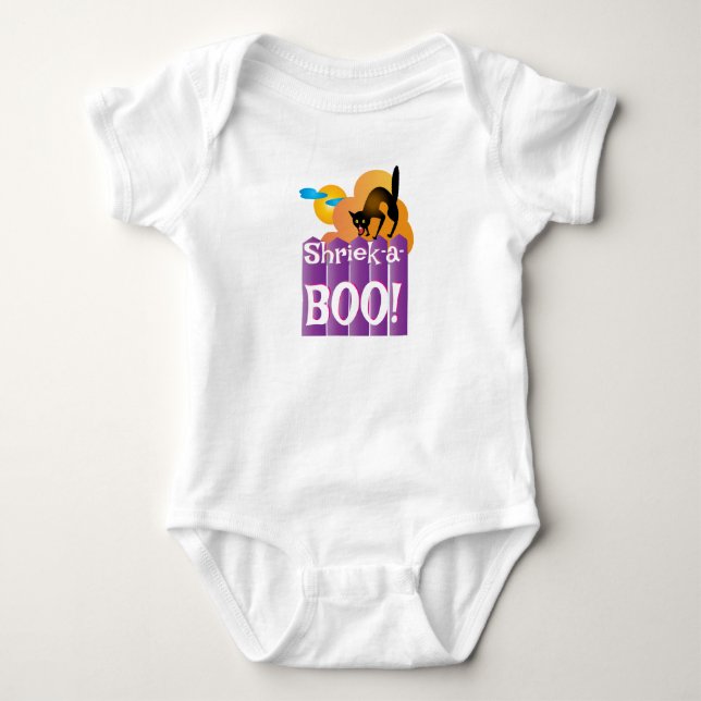 Body Para Bebé Shriek-a-Boo (Anverso)