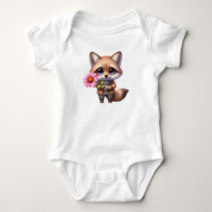 Body Para Bebé Shy Baby Fox