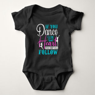Body Para Bebé Si Bailas Con Tu Corazón
