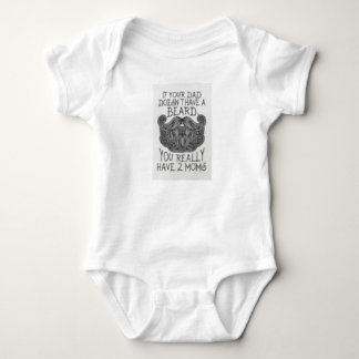 Body Para Bebé Si su papá no tiene una barba Onsie