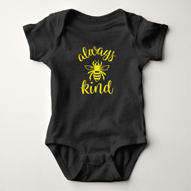 Body Para Bebé Siempre Sé Amable con Abeja (Anverso)