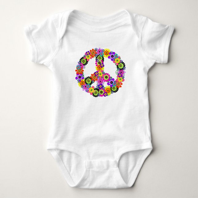 Body Para Bebé Signo de Paz (Anverso)