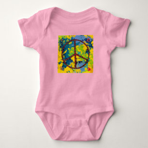 Body Para Bebé Signo de paz para bebé