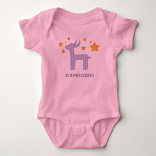 Body Para Bebé Signo de zodiaco de Capricornio