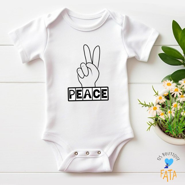 Body Para Bebé Signo pacífico (Subido por el creador)