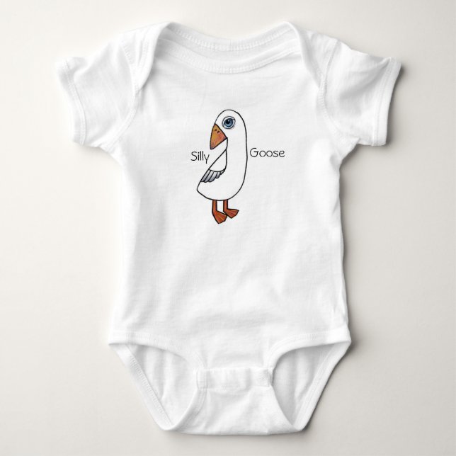 Body Para Bebé Silly Goose Bodysuit (Anverso)