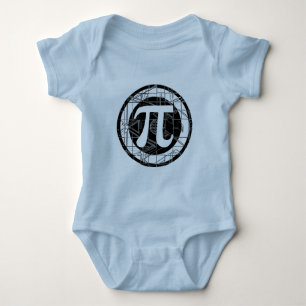 Body Para Bebé Símbolo Awesome Pi