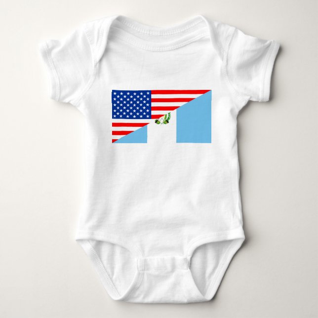 Body Para Bebé símbolo de América de la bandera del país de los (Anverso)