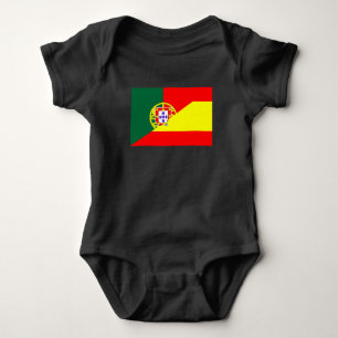 Body Para Bebé símbolo de la bandera de los países vecinos de