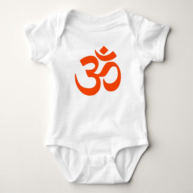 Body Para Bebé Símbolo Om indio (Anverso)